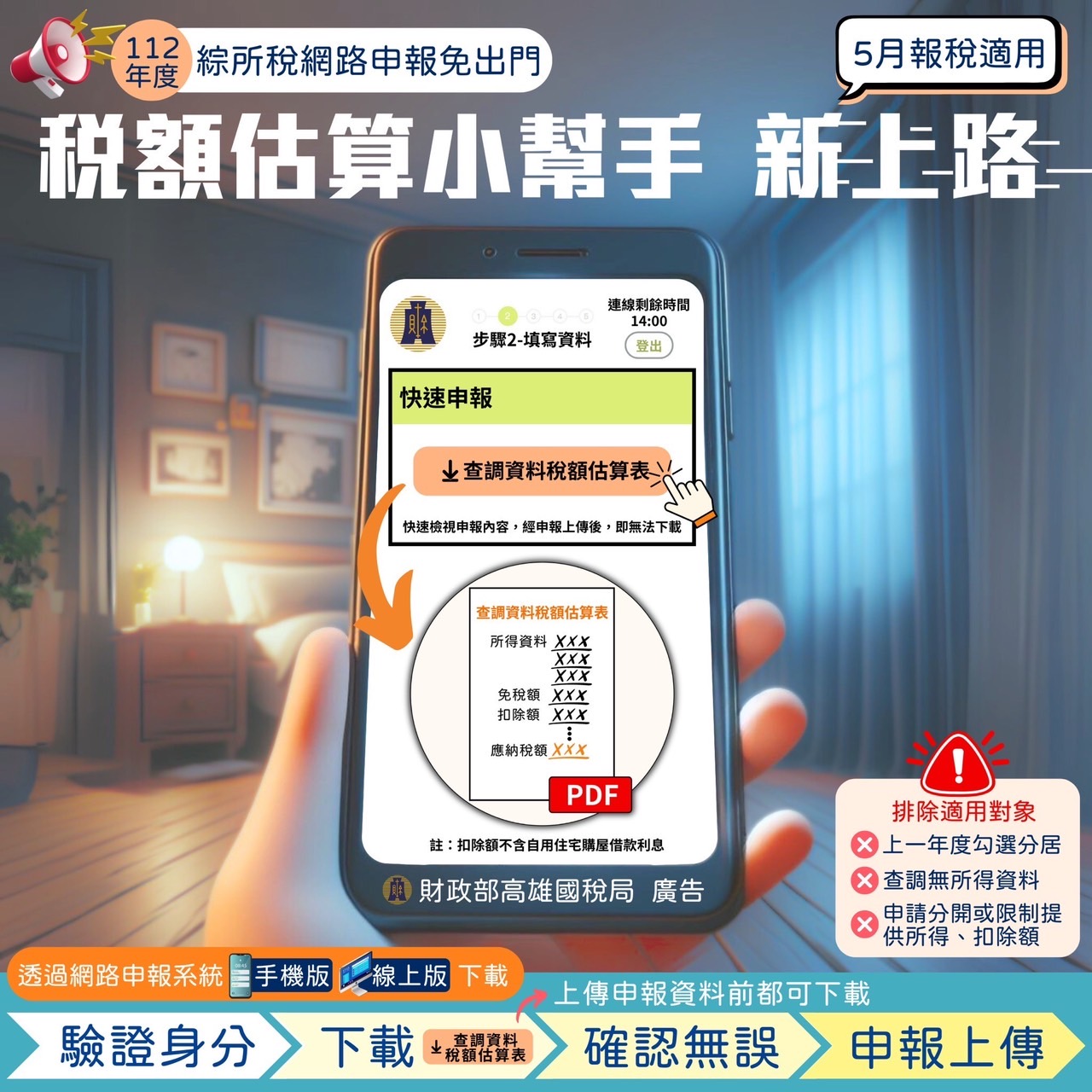 稅額估算小幫手新上路